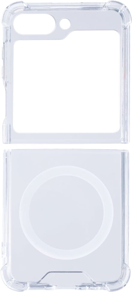 Rixus Clear Case With Magsafe For Samsung Galaxy Z Flip5