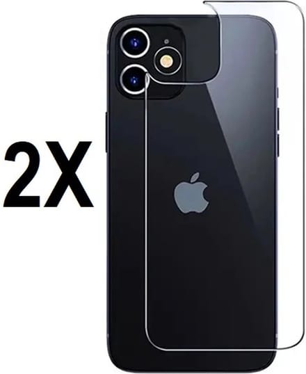 Screenz® - BACK Screenprotector geschikt voor iPhone 14 Pro Max - Tempered glass Screen protector geschikt voor achterkant iPhone 14 Pro Max - Beschermglas - Glasplaatje - 2 stuks