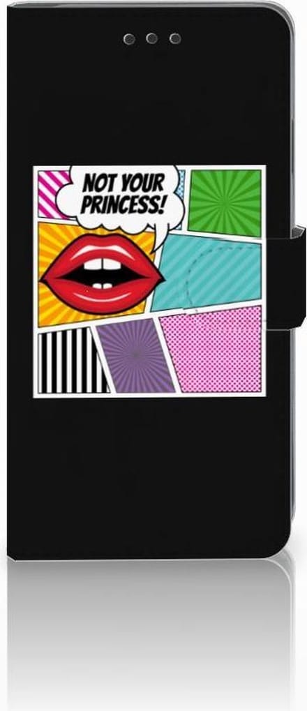 Apple iPhone Xs Max Wallet Case met Pasjes Popart Princess