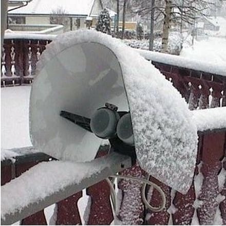 Triax LNB Paraprotection voor TD en BASIC serie 17cm regen/sneeuw beschermkap