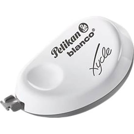 Pelikancorrectierol blanco® Xycle® B920, wit, verzonken grip, zonder oplosmiddel, zijdelingse toepassing