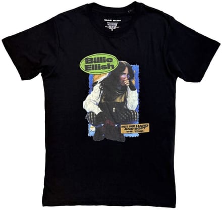 Billie Eilish - The Tour Heren Tshirt - 2XL - Zwart