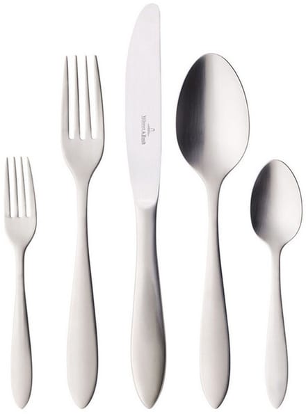 Villeroy & Boch Arthur Bestekcassette - 30 delig - 44 x 28 x 5 cm - Geborsteld RVS