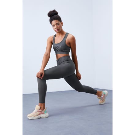 Mouwloos Activiteiten Set Met Hoge Taille Leggings