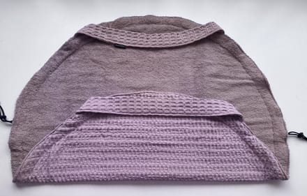 2-in-1 Zwemtas - Omkleedmat van Het Stofnestje in Oud Roze