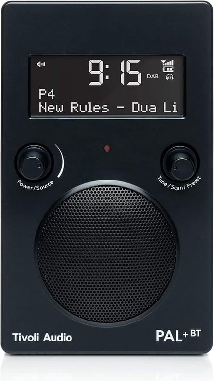 Draagbare DAB+ FM Radio met Bluetooth en Lange Batterijduur