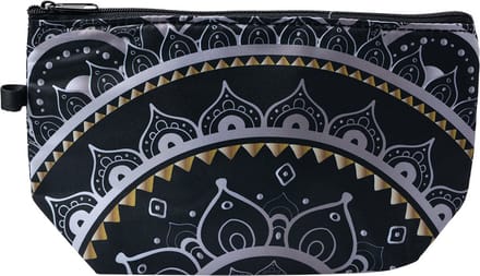 Juleeze Toilettas Dames 22x13x18 cm Zwart Polyester