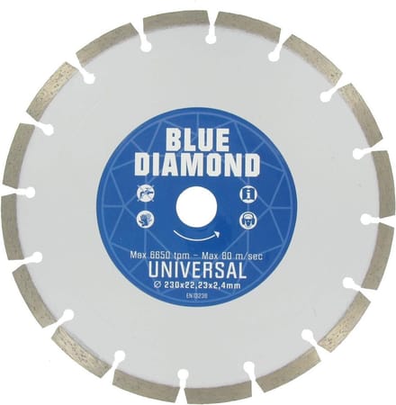 Carat blue diamond diamantzaag type universeel Ø230x22.23mm