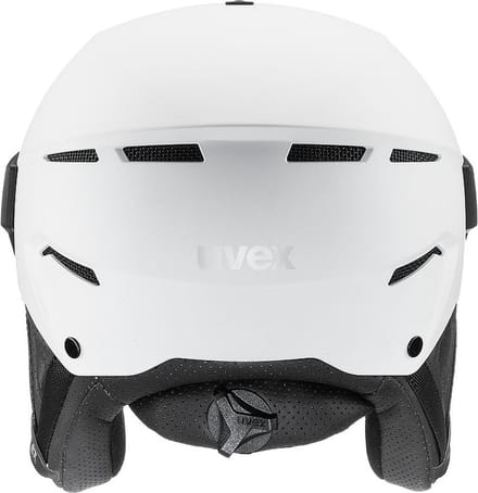 Skihelm Uvex Instinct Visor White Black Mat-56 - 58 cm