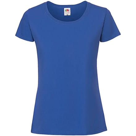Dames-T-shirt Fruit of the Loom Ringspun Premium
