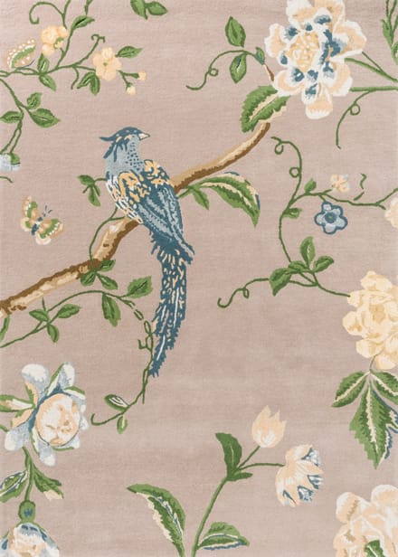 Laura Ashley Summer Palace Truffle Seaspray 081201 - 250 x 350 cm