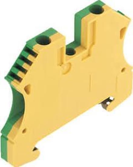 WEIDMULLER WPE 4 rijgklem 2-draads 4mm2 - groen/geel (1010100000)