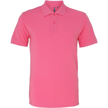 Asquith & Fox Heren Poloshirt met korte mouwen (Roze Anjer)