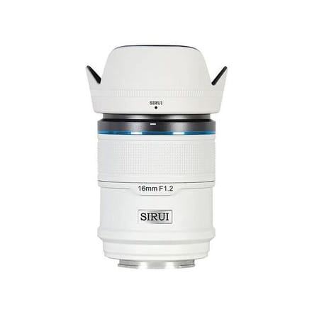 Sirui Sniper 16mm f/1.2 APS-C Autofocus Objectief Keramisch  Sony E-bevestiging wit