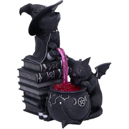 Nemesis Now - Gothic beeld - Cult Cuties Curious Cauldron - voor Geen - zwart