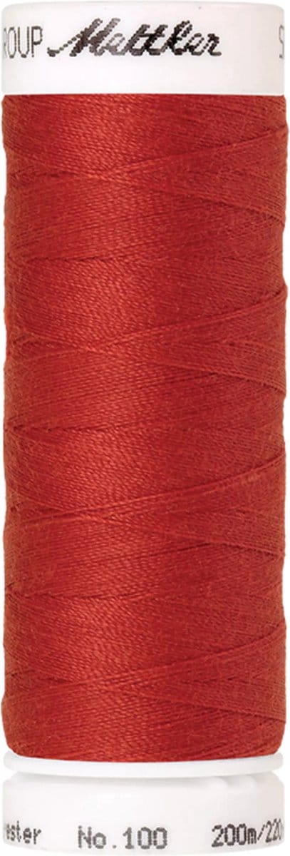 Amann Mettler Seralon Naaigaren – Wildfire (0501) – 200 m – No. 100 – 100% Polyester – Per Stuk