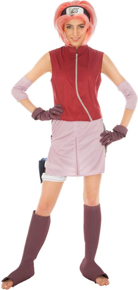 CHAKS - Naruto Sakura Haruno kostuum voor vrouwen - M