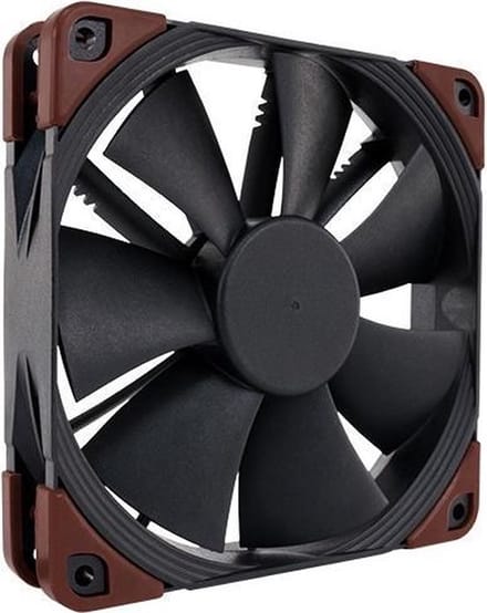 Noctua NF-F12 iPPC-2000 - Case ventilator - 120mm - Black - 29 dBA