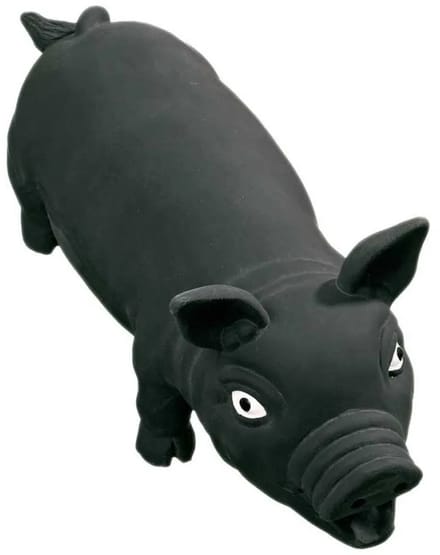 Karlie Latex Varken Hondenspeelgoed Grijs 33 cm