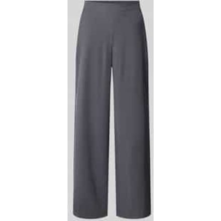 Stoffen broek van viscosemix met elastische band