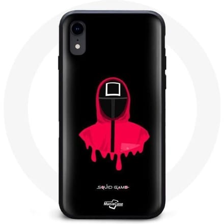 Coque - Squid Game - Iphone XS - Souple - Noir - Mixte