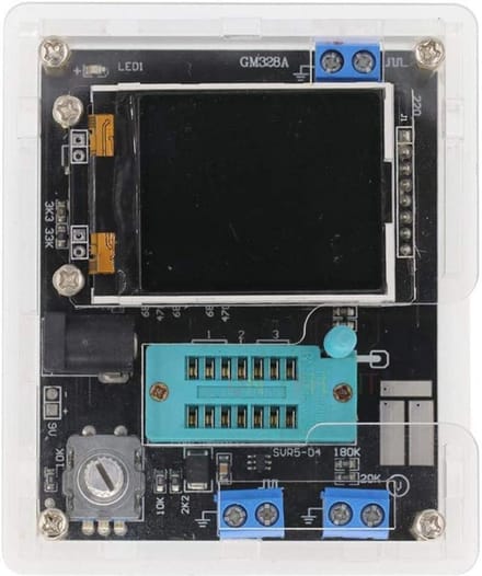 LCD Transistortester en Diode ESR Meter