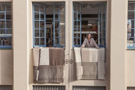 Nanimarquina Tress vloerkleed - oker - 200 x 300 cm