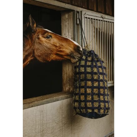 HIPPOTONIC WEBBING SLOWFEEDER HOOIZAK Donkerblauw