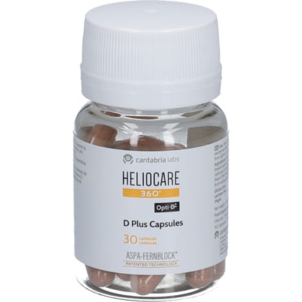 Capsules Heliocare 360° D Plus Sun protection (30 Units)