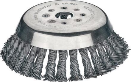 Lessmann - Staaldraadborstel - 180 mm - 0,5 mm Draaddikte