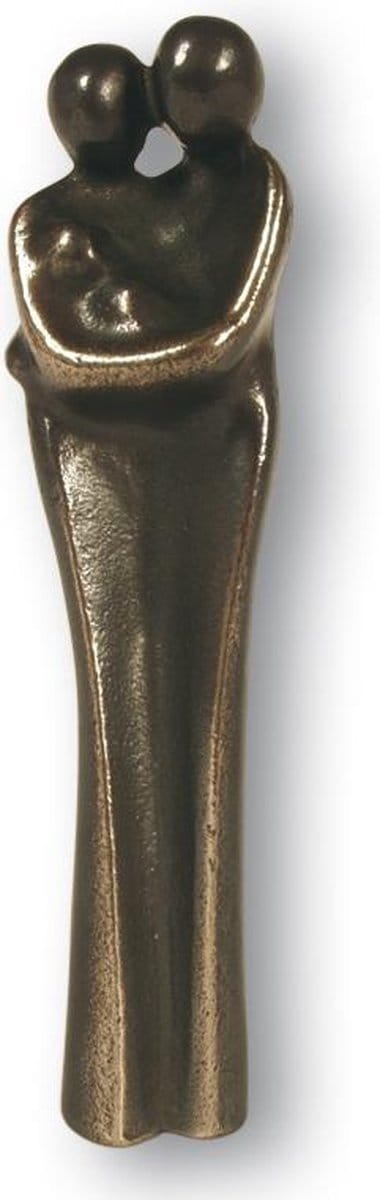 Sculptuur Jong gezin geboorte geschenk