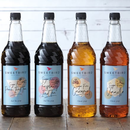 Koffiesiroop Sweetbird Caramel Sugar-Free, 1 l