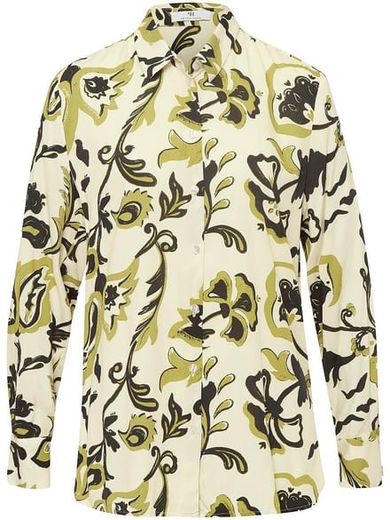 Blouse lange mouwen Van Peter Hahn wit