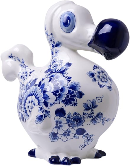 Decoratiebeeld De Blauwe Dodo - Keramiek