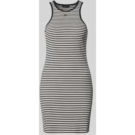 slim fit jurk in brei-look