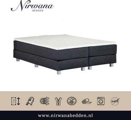 Topdekmatras - Topper 150x190 - NASA-VISCO/Gel Traagschuim 6 cm dik