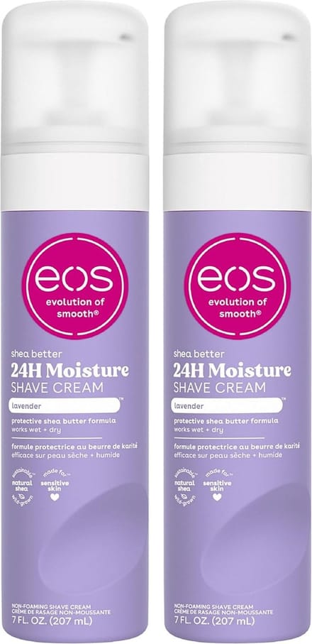 eos Shea Better Shave Cream – Lavender – Scheercrème – 414 ml