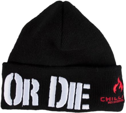 Chilli - Muts - Scoot or Die - Zwart - One Size