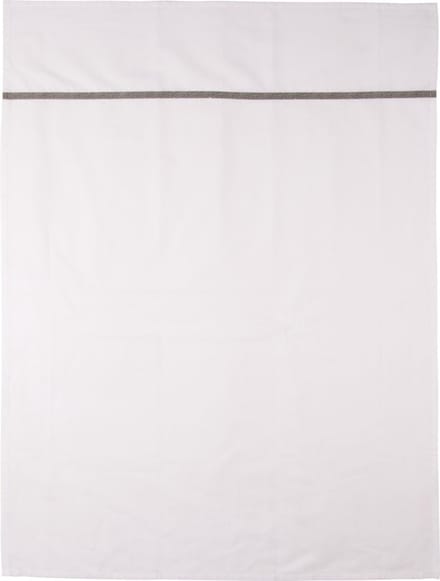 Briljant Baby Ledikant Laken Minimal met Bies - 100x150 - Grijs