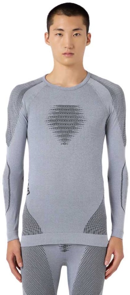 Uyn 100551 Evolutyon Lange Mouwen Basislaagpak Grijs L-XL Man