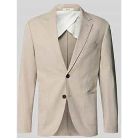 regular fit colbert met linnen en viscose model 'DALI'