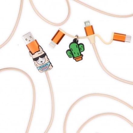 Thumbsup! Lama 3-in-1 Kabel Beige