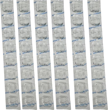 IJs Strips - Koel Vellen - Koelbox Vullen - Flexibel Bevroren - 6 Pack - Blauw