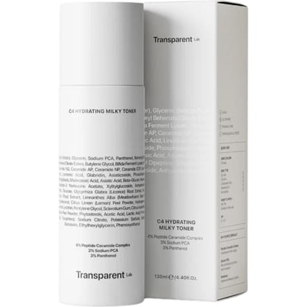 Transparent Lab C4 Hydrating Milky Toner 130 ml - tonik nawilżający