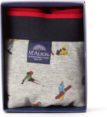 McAlson Boxershort Aansluitend Multicoulered Skiers multicolor L