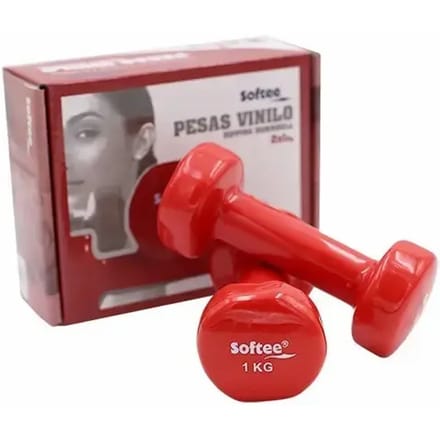 Vinyl haltersset Softee Rojo 1 Kg