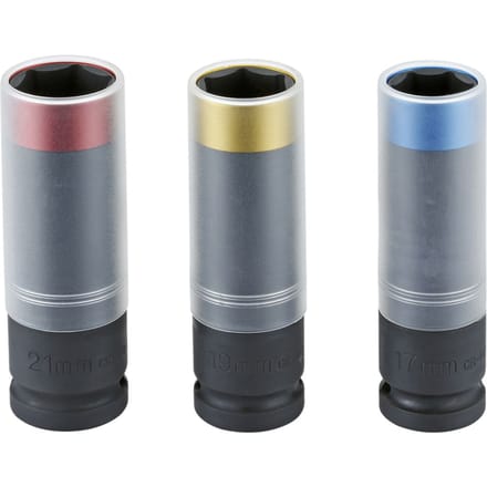 SONIC Power Doppenset 1/2 voor aluminium velgen - 3-delig