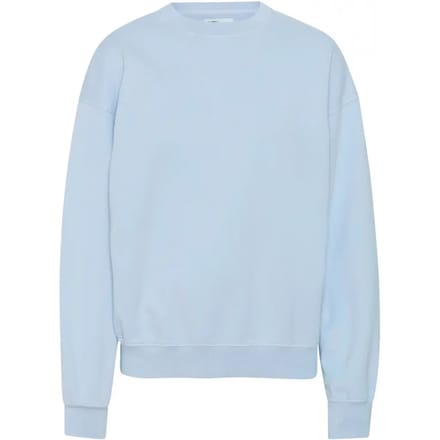 Sweatshirt ronde hals Colorful Standard Organic oversized polar blue