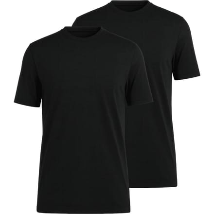 OLYMP T-Shirt voor eronder (set van 2 paar), Modern Fit, Zwart