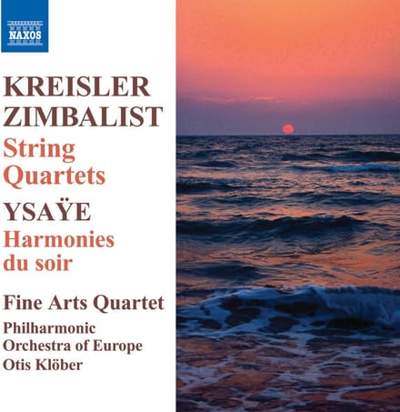Fine Arts Quartet - Kreisler: String Quartets | Harmonies Du Soir (CD)